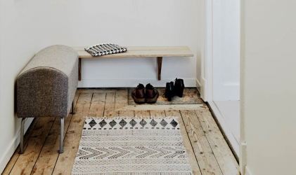Os tipos mais práticos de banquetas para o corredor: com prateleiras, assento e cabide! 215+ (Photo) Exemplos de design