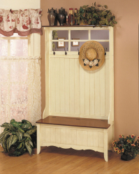 Os tipos mais práticos de banquetas para o corredor: com prateleiras, assento e cabide! 215+ (Photo) Exemplos de design