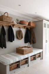 Os tipos mais práticos de banquetas para o corredor: com prateleiras, assento e cabide! 215+ (Photo) Exemplos de design