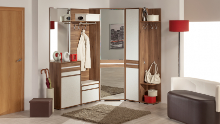 Os tipos mais práticos de banquetas para o corredor: com prateleiras, assento e cabide! 215+ (Photo) Exemplos de design