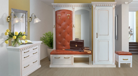 Os tipos mais práticos de banquetas para o corredor: com prateleiras, assento e cabide! 215+ (Photo) Exemplos de design