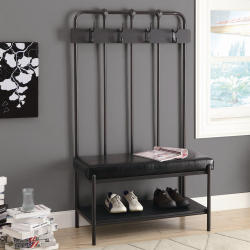 Os tipos mais práticos de banquetas para o corredor: com prateleiras, assento e cabide! 215+ (Photo) Exemplos de design