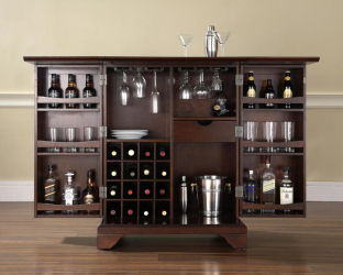 Bar para garrafas no interior do apartamento ou casa - Como melhor fazer? 120+ (foto) de uma árvore, andar, angular