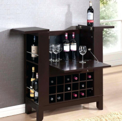 Bar para garrafas no interior do apartamento ou casa - Como melhor fazer? 120+ (foto) de uma árvore, andar, angular