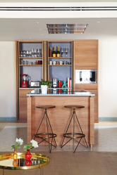 Bar para garrafas no interior do apartamento ou casa - Como melhor fazer? 120+ (foto) de uma árvore, andar, angular