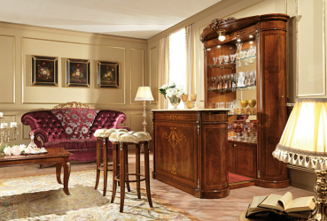 Bar para garrafas no interior do apartamento ou casa - Como melhor fazer? 120+ (foto) de uma árvore, andar, angular