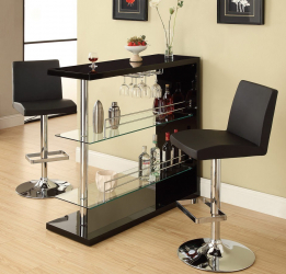 Bar para garrafas no interior do apartamento ou casa - Como melhor fazer? 120+ (foto) de uma árvore, andar, angular