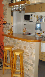 Bar para garrafas no interior do apartamento ou casa - Como melhor fazer? 120+ (foto) de uma árvore, andar, angular