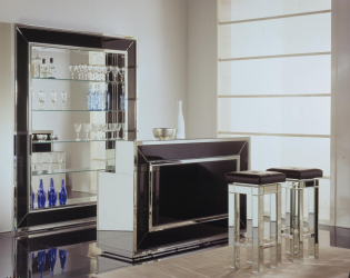 Bar para garrafas no interior do apartamento ou casa - Como melhor fazer? 120+ (foto) de uma árvore, andar, angular