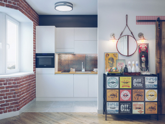 Bar para garrafas no interior do apartamento ou casa - Como melhor fazer? 120+ (foto) de uma árvore, andar, angular