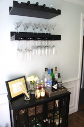 Bar para garrafas no interior do apartamento ou casa - Como melhor fazer? 120+ (foto) de uma árvore, andar, angular