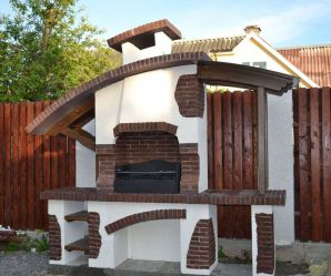 Churrasqueira no País: Como equipar uma plataforma com um mirante, churrasqueira e churrasqueira? (Mais de 180 fotos)