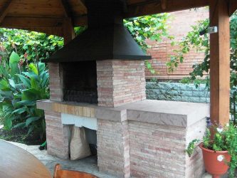 Churrasqueira no País: Como equipar uma plataforma com um mirante, churrasqueira e churrasqueira? (Mais de 180 fotos)