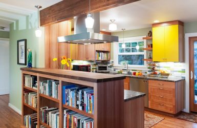 วิธีการจัดให้บาร์ในห้องครัว? 215+ (Photo) การออกแบบที่ทันสมัยสำหรับบ้านหรืออพาร์ตเมนต์