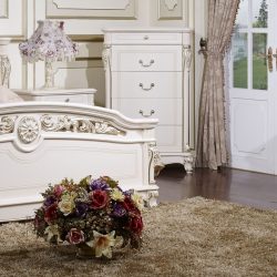 Características Dresser branco 200+ (fotos) opções (brilhante, com gavetas, sem alças)