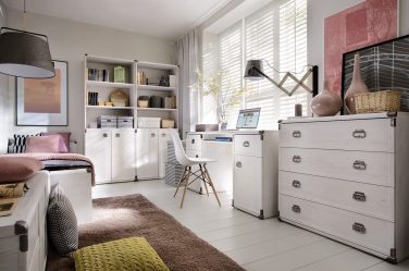 Características Dresser branco 200+ (fotos) opções (brilhante, com gavetas, sem alças)