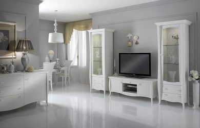 Características Dresser branco 200+ (fotos) opções (brilhante, com gavetas, sem alças)