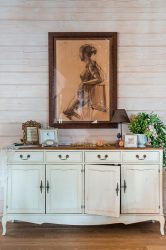 Características Dresser branco 200+ (fotos) opções (brilhante, com gavetas, sem alças)