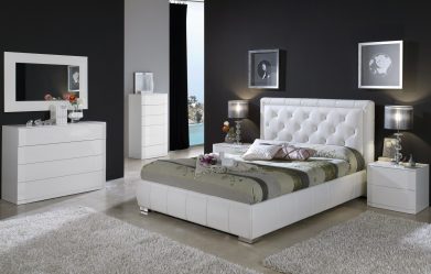 Características Dresser branco 200+ (fotos) opções (brilhante, com gavetas, sem alças)