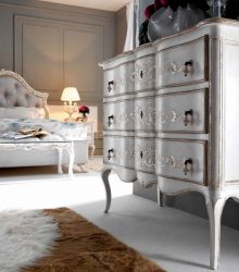 Características Dresser branco 200+ (fotos) opções (brilhante, com gavetas, sem alças)