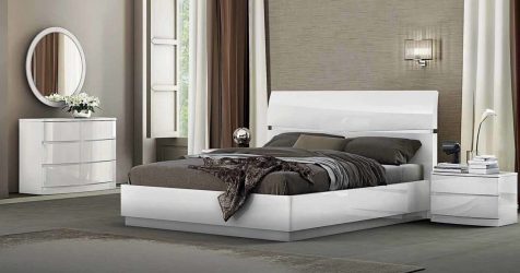 Características Dresser branco 200+ (fotos) opções (brilhante, com gavetas, sem alças)