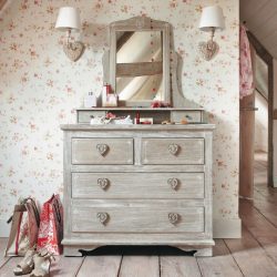 Características Dresser branco 200+ (fotos) opções (brilhante, com gavetas, sem alças)