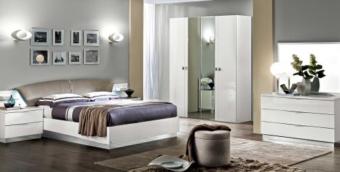 Características Dresser branco 200+ (fotos) opções (brilhante, com gavetas, sem alças)