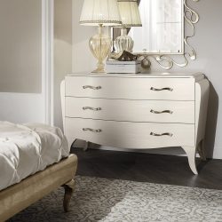 Características Dresser branco 200+ (fotos) opções (brilhante, com gavetas, sem alças)