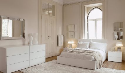 Características Dresser branco 200+ (fotos) opções (brilhante, com gavetas, sem alças)