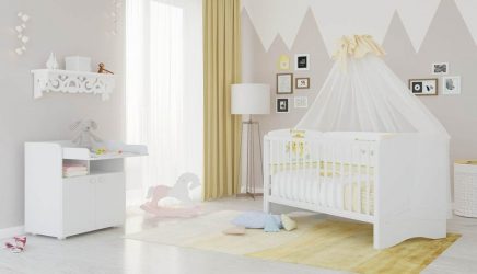 Características Dresser branco 200+ (fotos) opções (brilhante, com gavetas, sem alças)