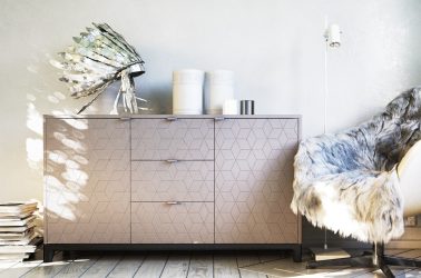 Características Dresser branco 200+ (fotos) opções (brilhante, com gavetas, sem alças)