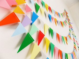 Fogos de artifício de idéias: Como você pode fazer uma longa e bela guirlanda de papel para o ano novo? 100 + Fácil Faseado DIY Fotos