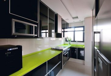 Nova tendência no mundo da cozinha - Cozinha preta no interior (mais de 220 combinações de fotos no design)