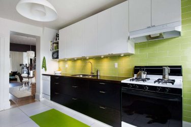 Nova tendência no mundo da cozinha - Cozinha preta no interior (mais de 220 combinações de fotos no design)