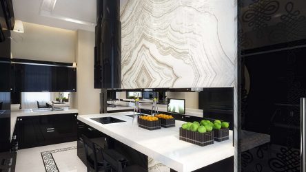 Nova tendência no mundo da cozinha - Cozinha preta no interior (mais de 220 combinações de fotos no design)