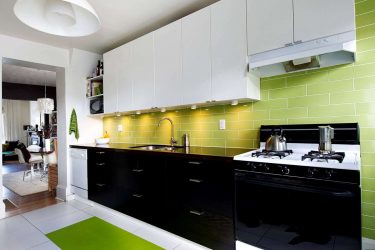Nova tendência no mundo da cozinha - Cozinha preta no interior (mais de 220 combinações de fotos no design)