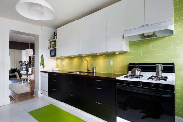 Nova tendência no mundo da cozinha - Cozinha preta no interior (mais de 220 combinações de fotos no design)