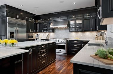 Nova tendência no mundo da cozinha - Cozinha preta no interior (mais de 220 combinações de fotos no design)
