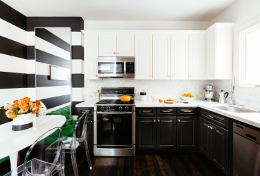 Nova tendência no mundo da cozinha - Cozinha preta no interior (mais de 220 combinações de fotos no design)