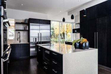 Nova tendência no mundo da cozinha - Cozinha preta no interior (mais de 220 combinações de fotos no design)