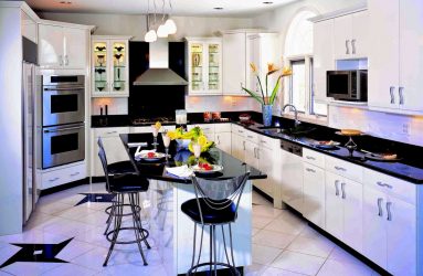 Nova tendência no mundo da cozinha - Cozinha preta no interior (mais de 220 combinações de fotos no design)