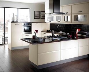 Nova tendência no mundo da cozinha - Cozinha preta no interior (mais de 220 combinações de fotos no design)
