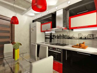 Nova tendência no mundo da cozinha - Cozinha preta no interior (mais de 220 combinações de fotos no design)
