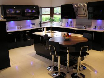 Nova tendência no mundo da cozinha - Cozinha preta no interior (mais de 220 combinações de fotos no design)