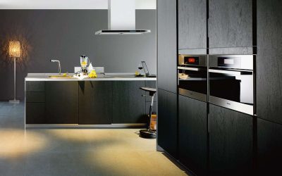 Nova tendência no mundo da cozinha - Cozinha preta no interior (mais de 220 combinações de fotos no design)