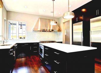 Nova tendência no mundo da cozinha - Cozinha preta no interior (mais de 220 combinações de fotos no design)