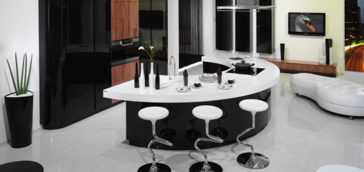 Nova tendência no mundo da cozinha - Cozinha preta no interior (mais de 220 combinações de fotos no design)
