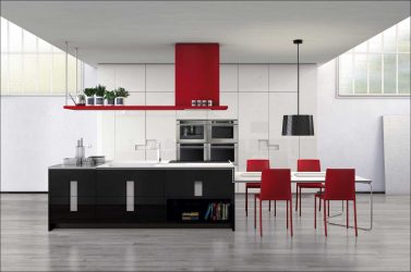 Nova tendência no mundo da cozinha - Cozinha preta no interior (mais de 220 combinações de fotos no design)