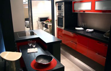 Nova tendência no mundo da cozinha - Cozinha preta no interior (mais de 220 combinações de fotos no design)