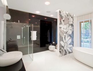 Elegante, Conforto e Beleza (mais de 170 fotos): interior em preto e branco (sala de estar, quarto, cozinha)